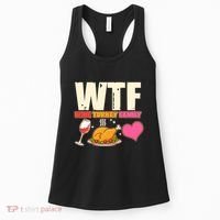 Holiday Time WTF Wine Turkey Family Women's Tank Top thumb 0
