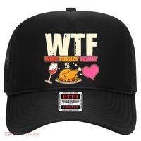 Holiday Time WTF Wine Turkey Family Hat thumb 0