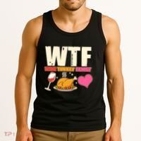 Holiday Time WTF Wine Turkey Family Tank Top thumb 3