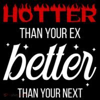 Hotter Than Your Ex Better Than Your Next Sarcastic Kids Long Sleeve Shirt thumb 2