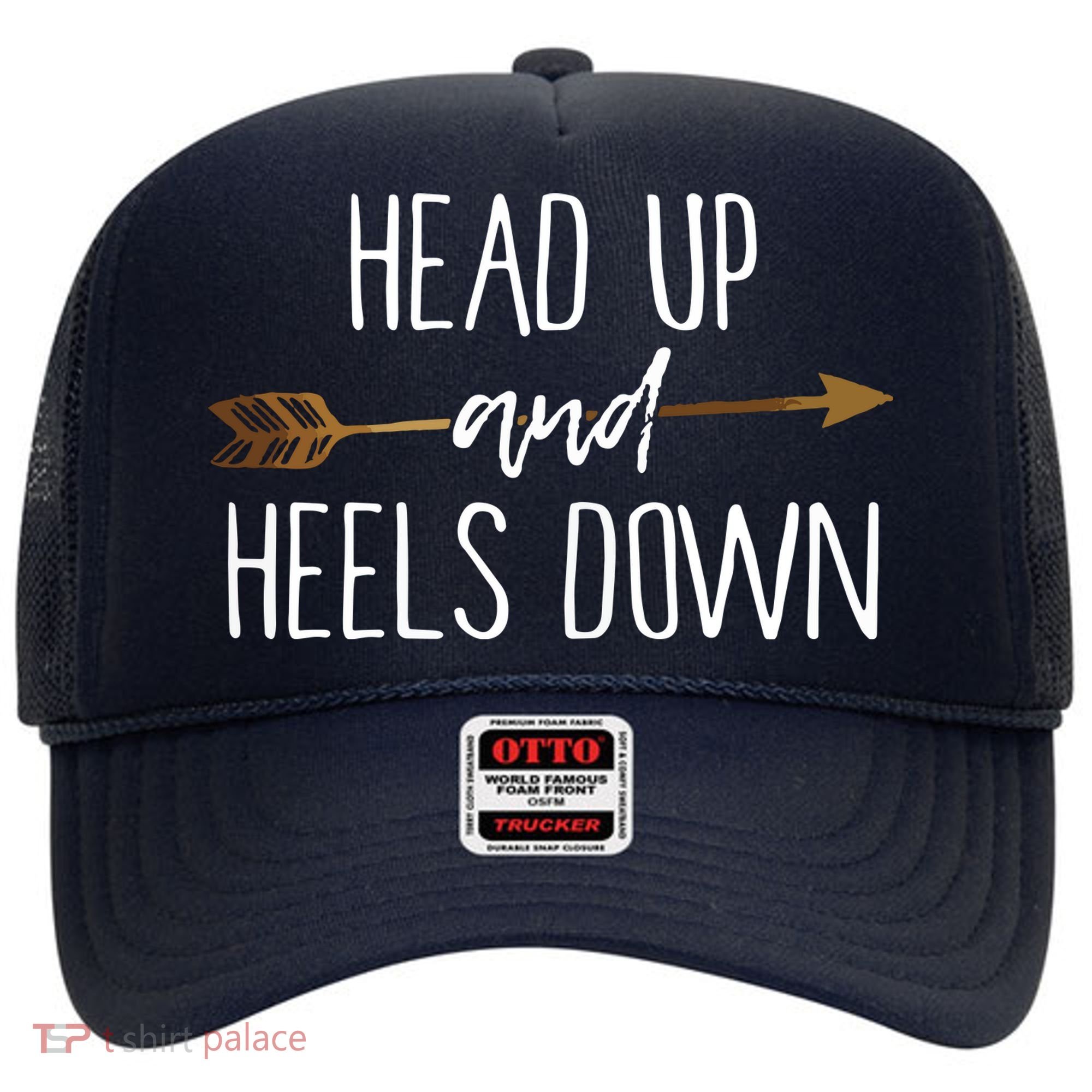 Head Up And Heels Down Shirts Horse Lovers Hat