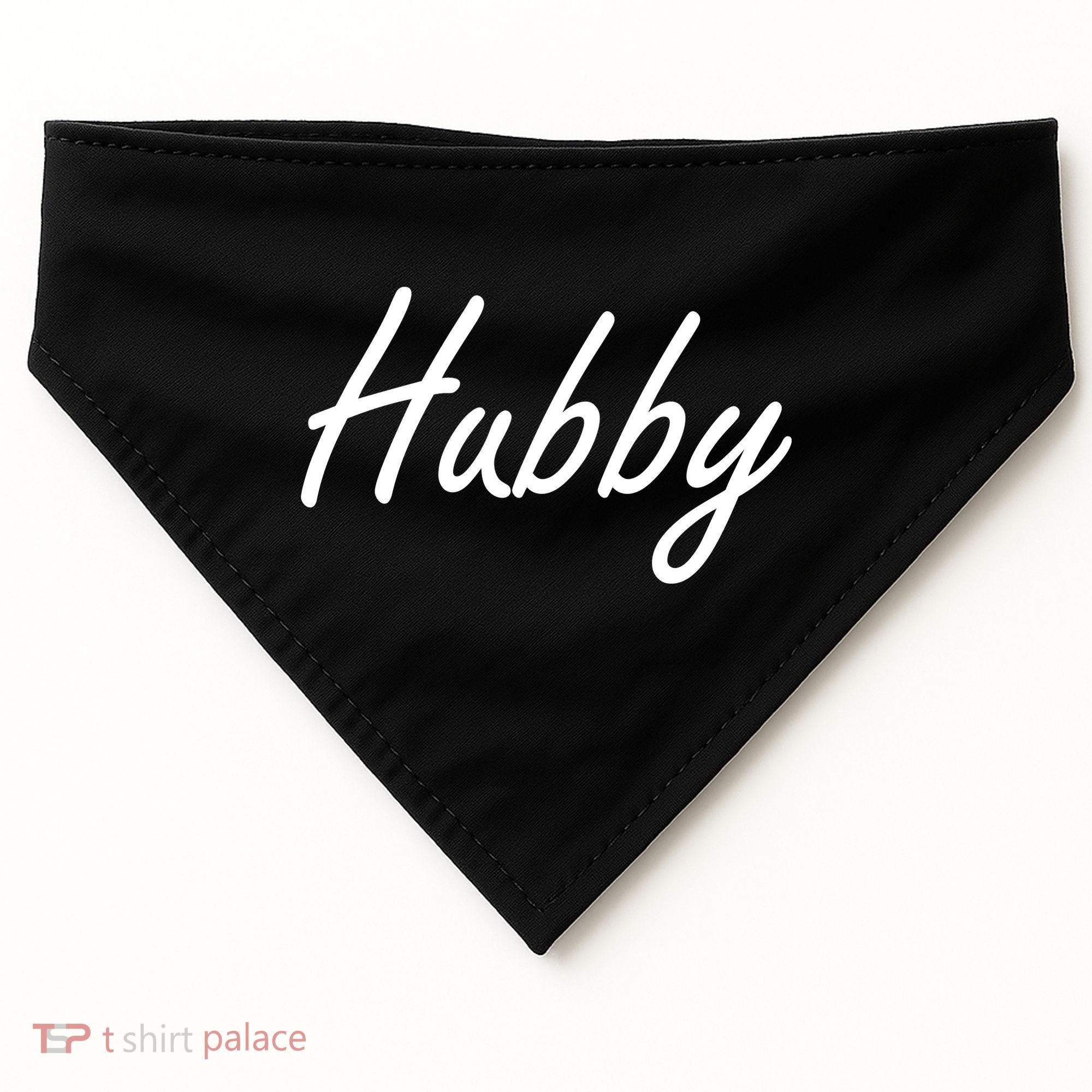 Hubby Funny Couples USA-Made Doggie Bandana