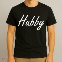 Hubby Funny Couples T-Shirt thumb 3