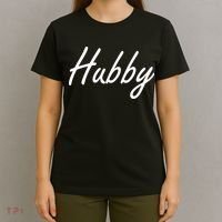 Hubby Funny Couples T-Shirt thumb 4