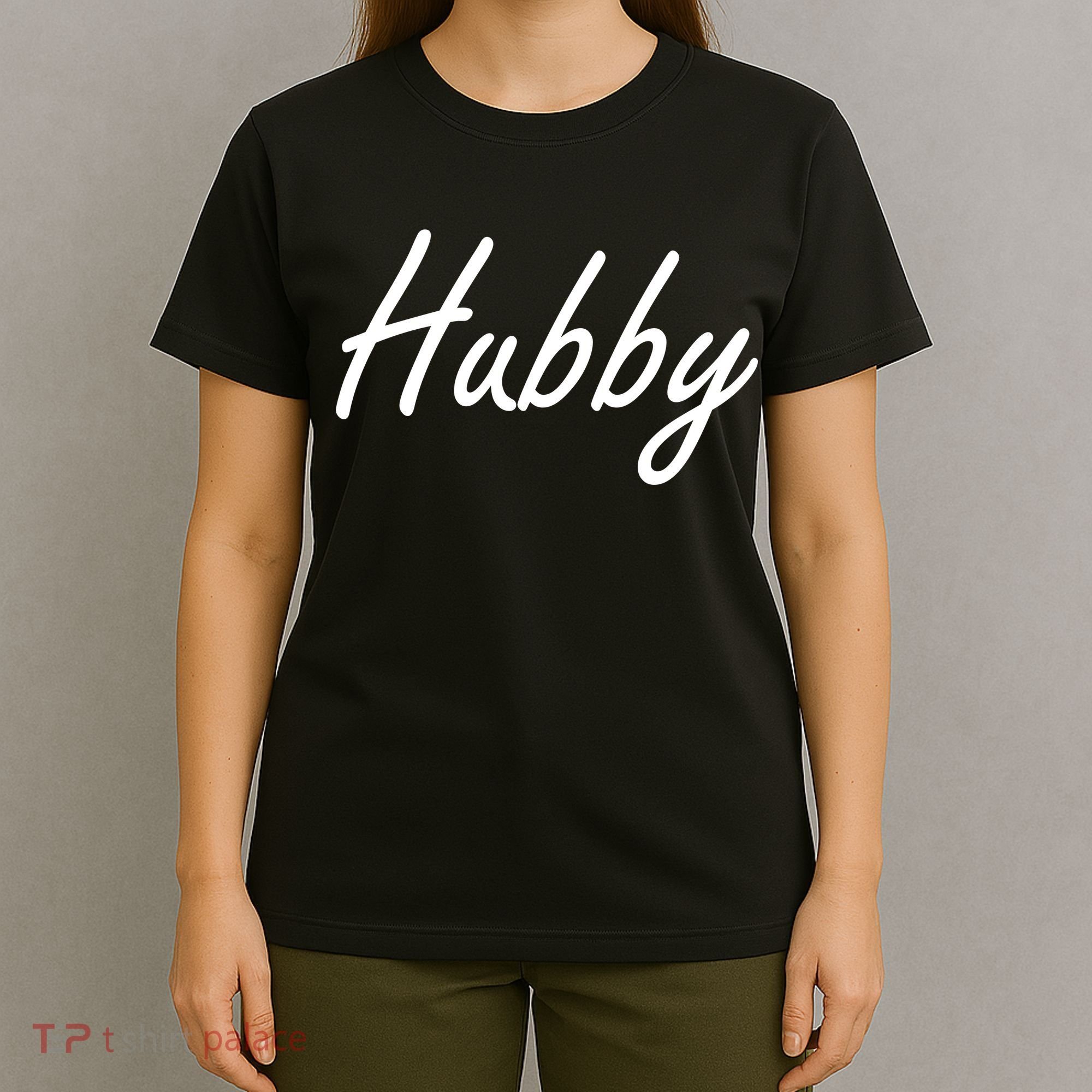 Hubby Funny Couples T-Shirt