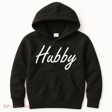 Hubby Funny Couples Kids Hoodie