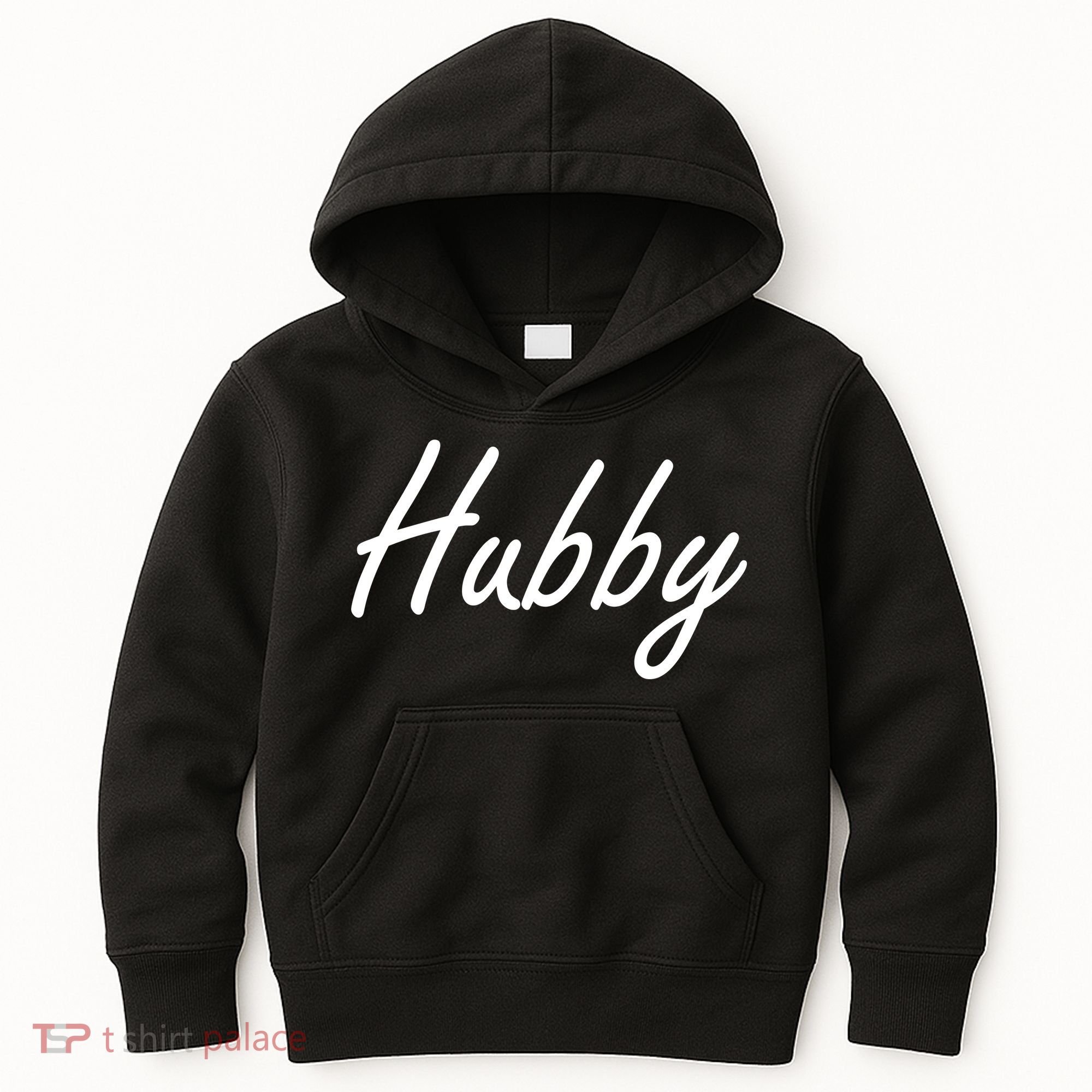 Hubby Funny Couples Kids Hoodie