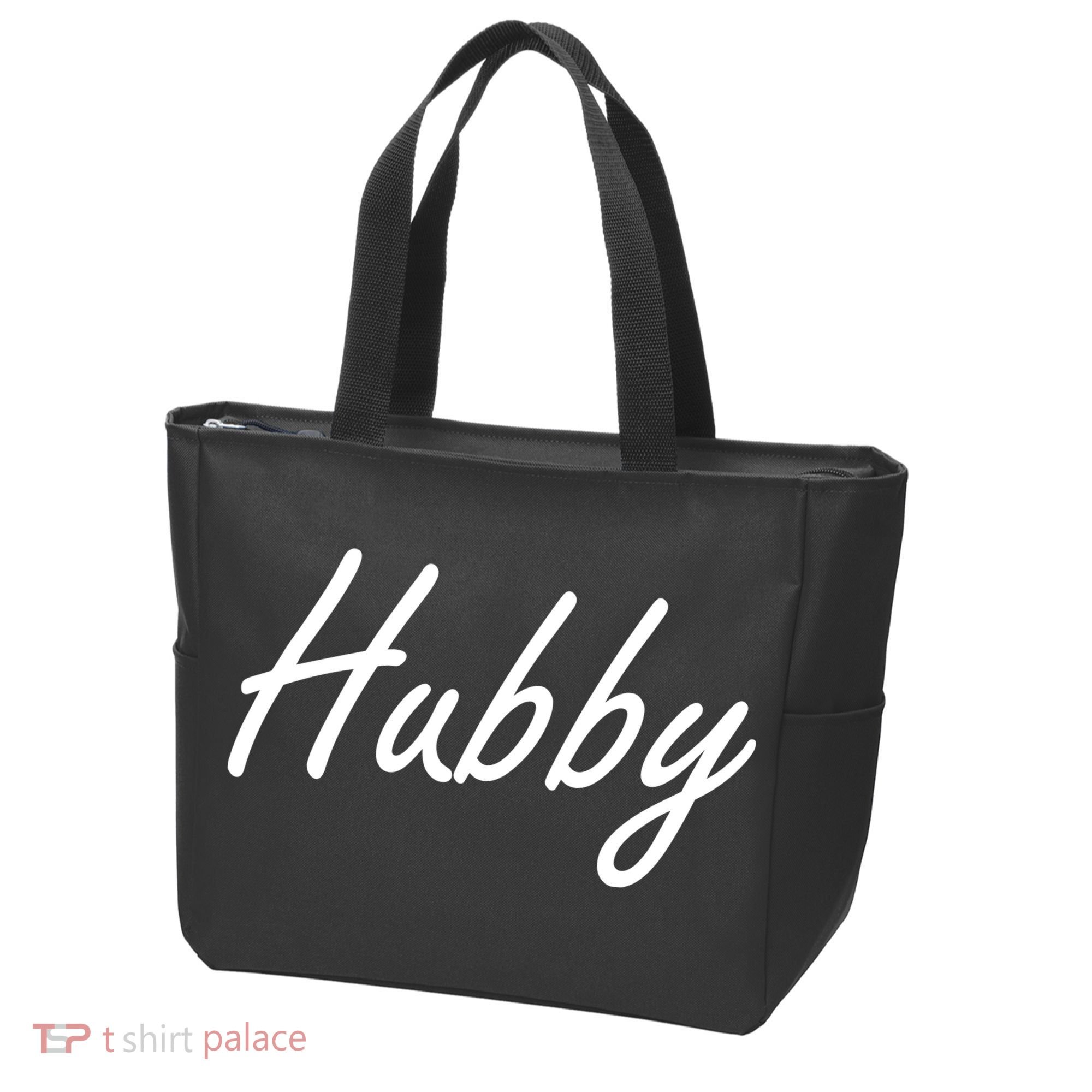 Hubby Funny Couples Tote Bag