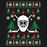 Hockey Ugly Christmas Sweater Funny Hockey Cute Gift Women's Hoodie thumb 2