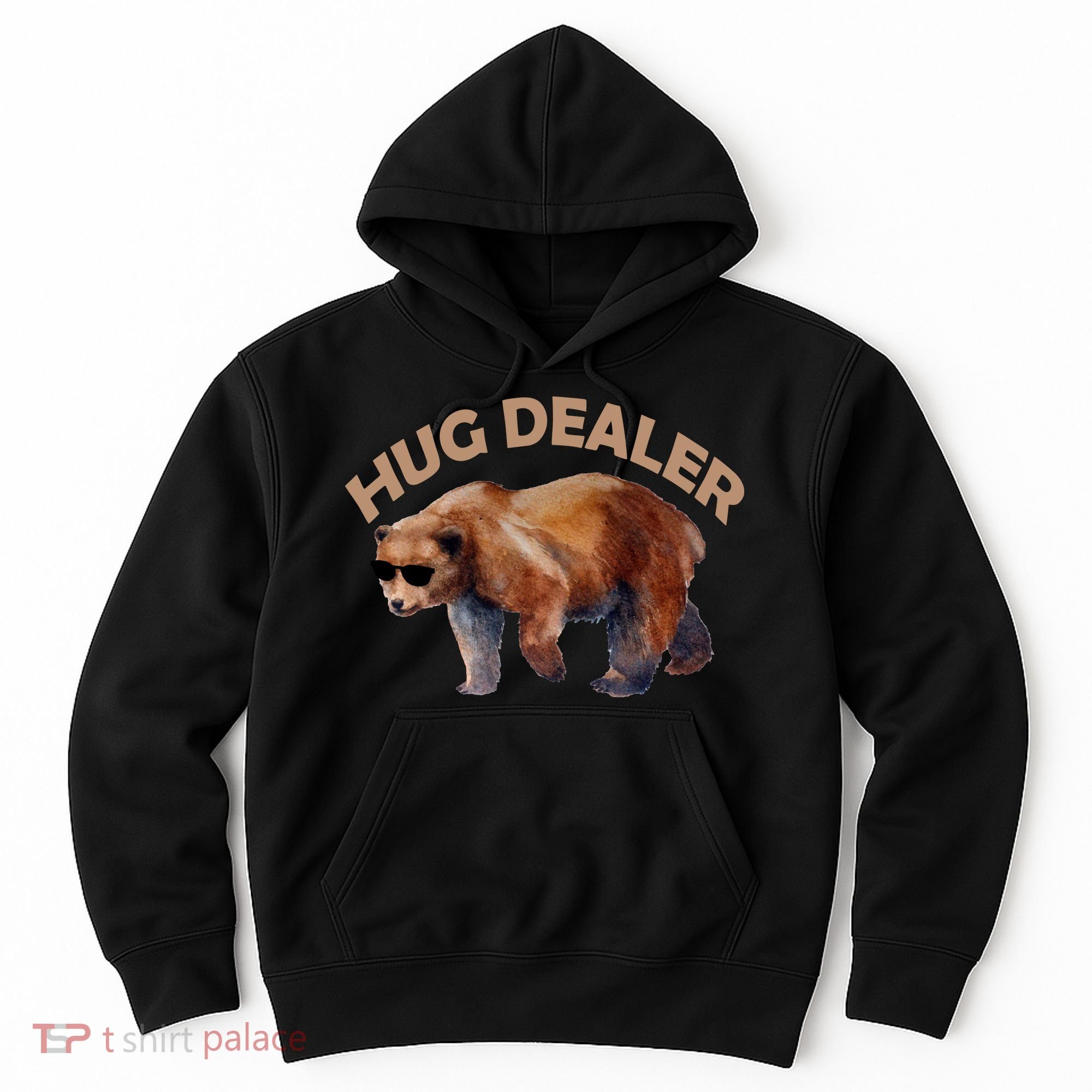 Hug Dealer Gangster Bear Hoodie