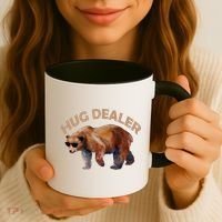 Hug Dealer Gangster Bear Coffee Mug thumb 3