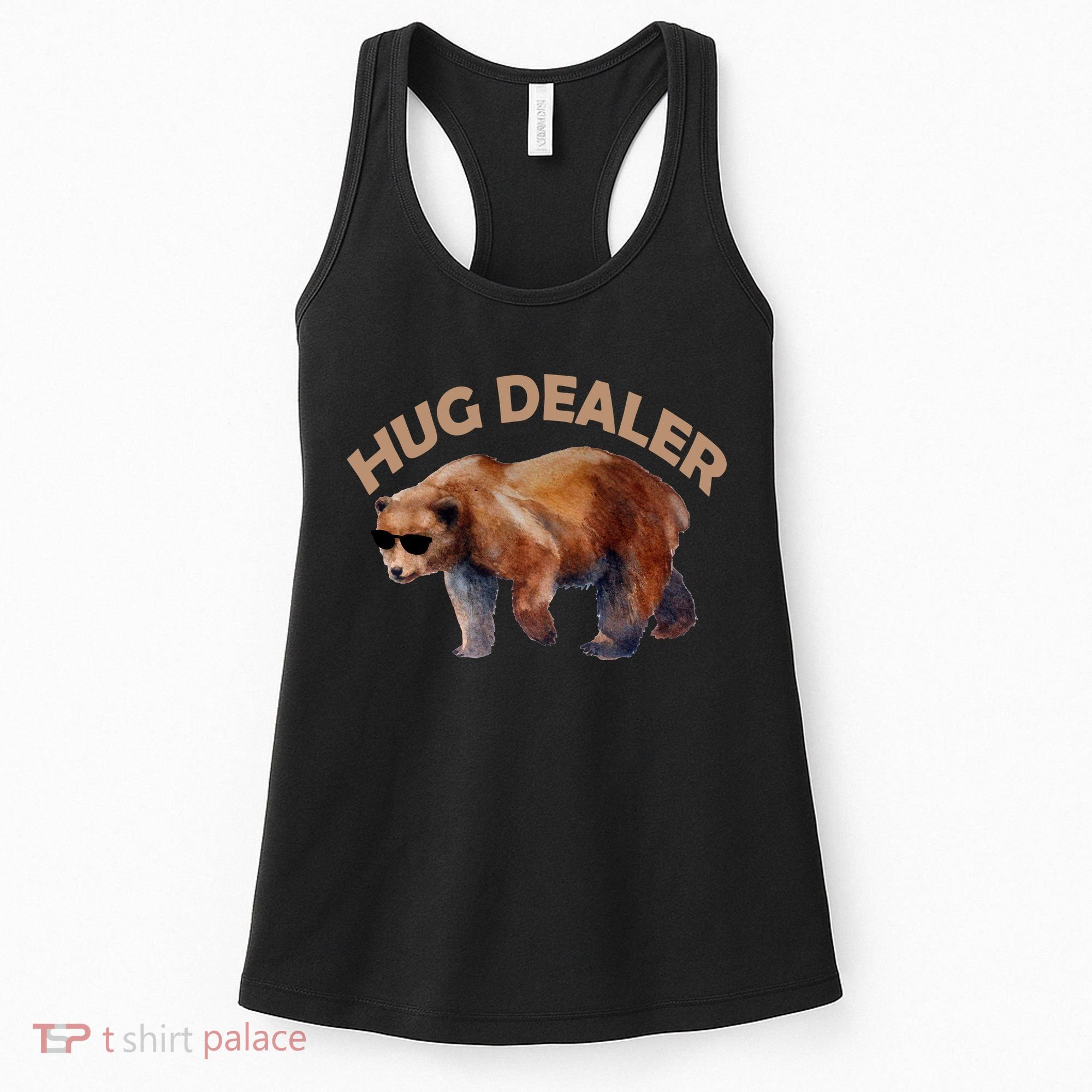 Hug Dealer Gangster Bear Women's Tank Top