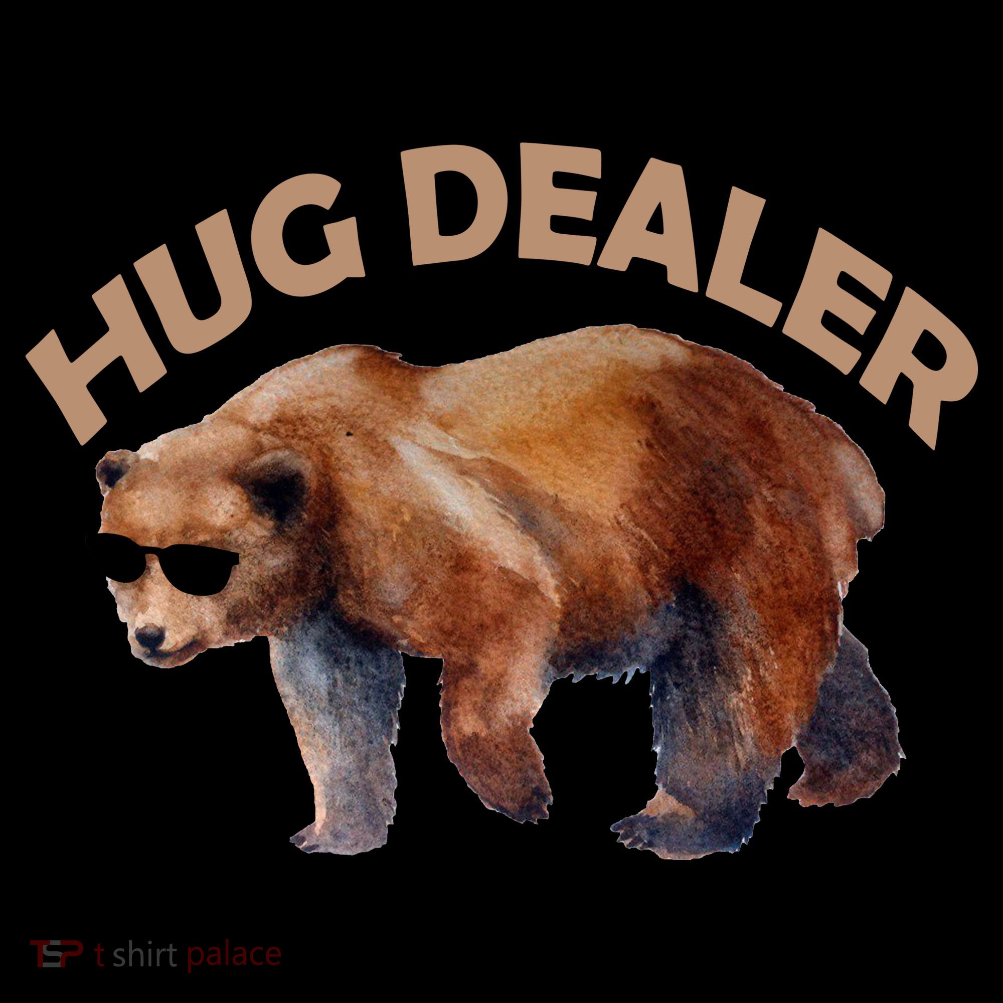 Hug Dealer Gangster Bear Women's Tank Top