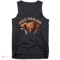 Hug Dealer Gangster Bear Tank Top thumb 0
