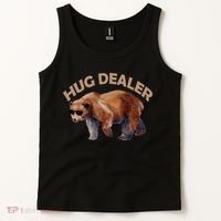 Hug Dealer Gangster Bear Tank Top thumb 2