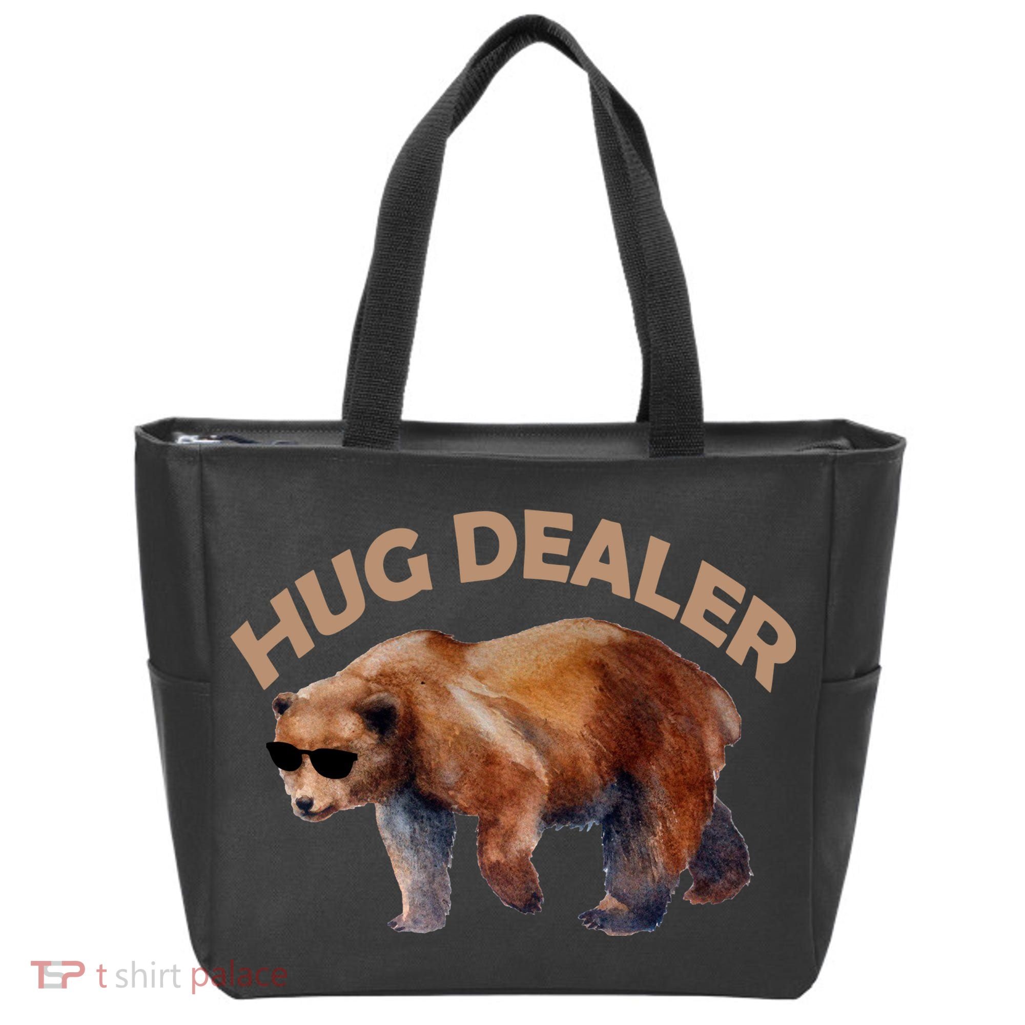 Hug Dealer Gangster Bear Tote Bag