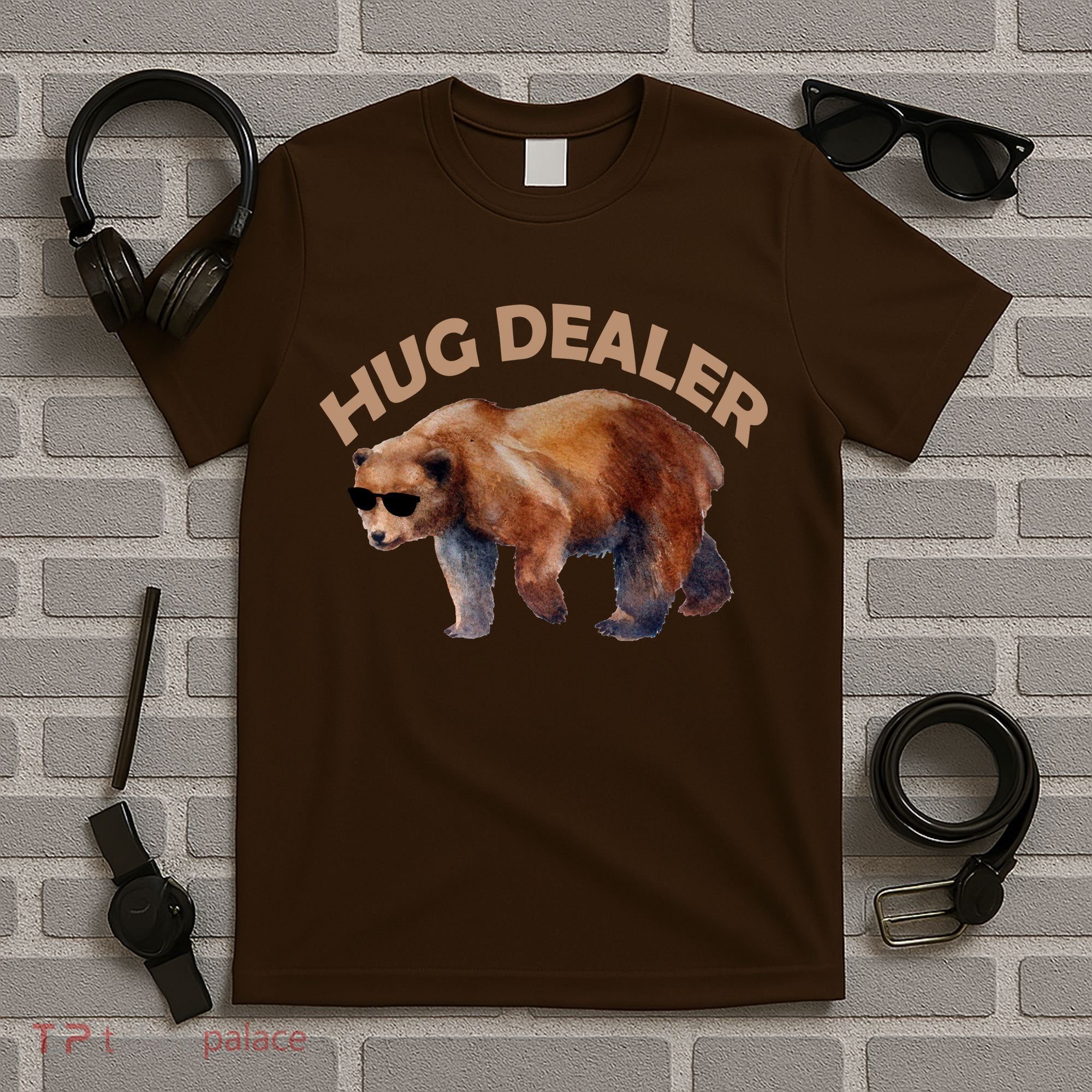 Hug Dealer Gangster Bear T-Shirt