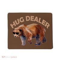 Hug Dealer Gangster Bear Mousepad thumb 0