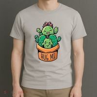 Hug Me Cactus T-Shirt thumb 3