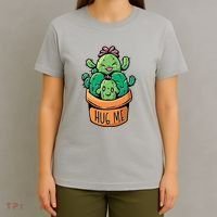 Hug Me Cactus T-Shirt thumb 4