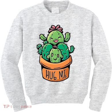 Hug Me Cactus Kids Sweatshirt