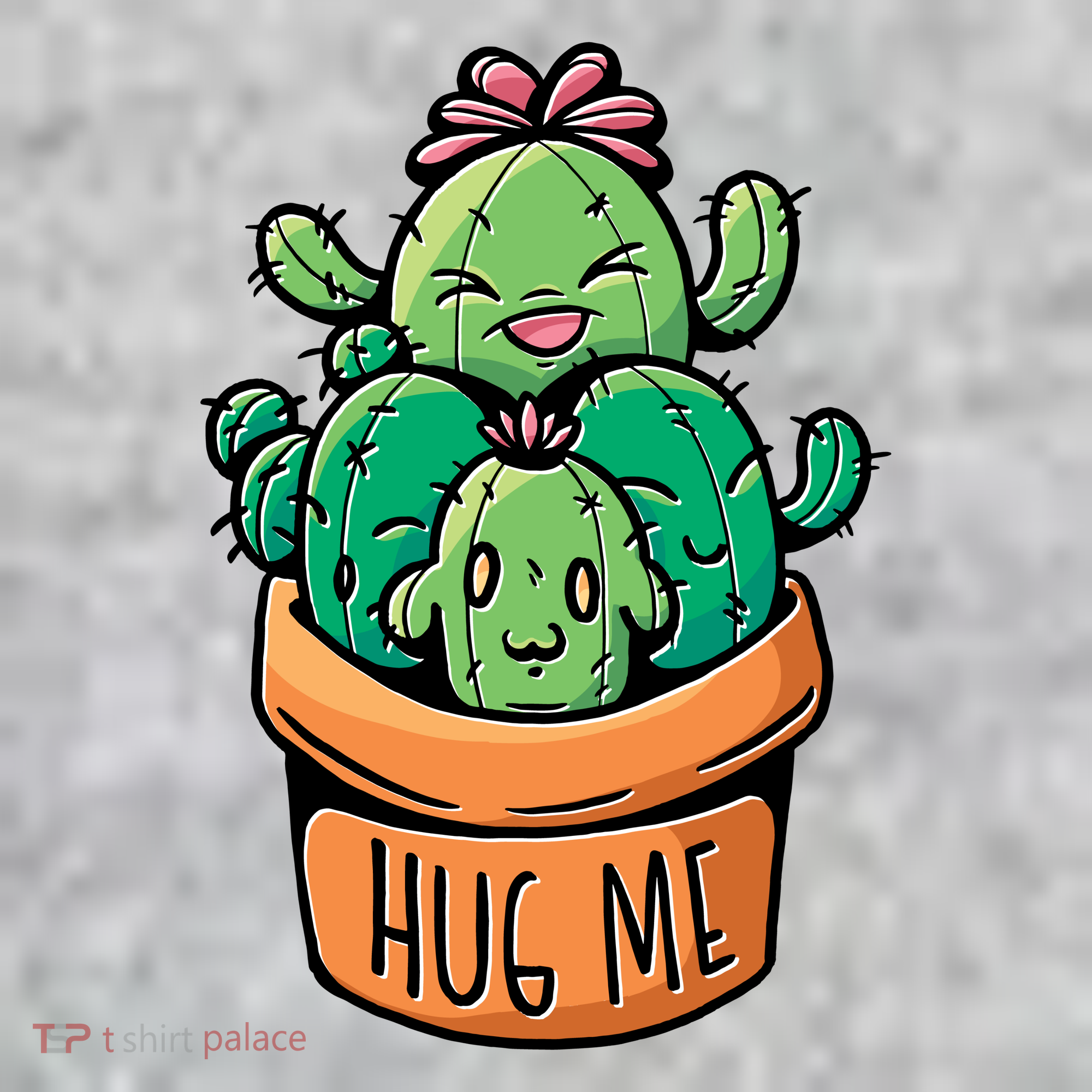 Hug Me Cactus Kids Hoodie