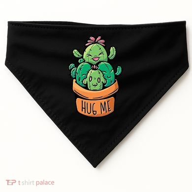 Hug Me Cactus USA-Made Doggie Bandana