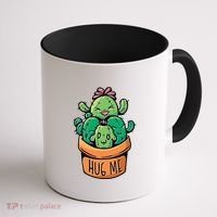 Hug Me Cactus Coffee Mug thumb 1