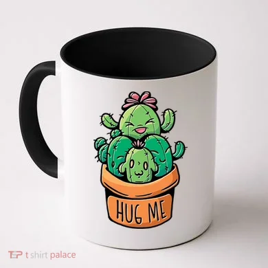 Hug Me Cactus Coffee Mug