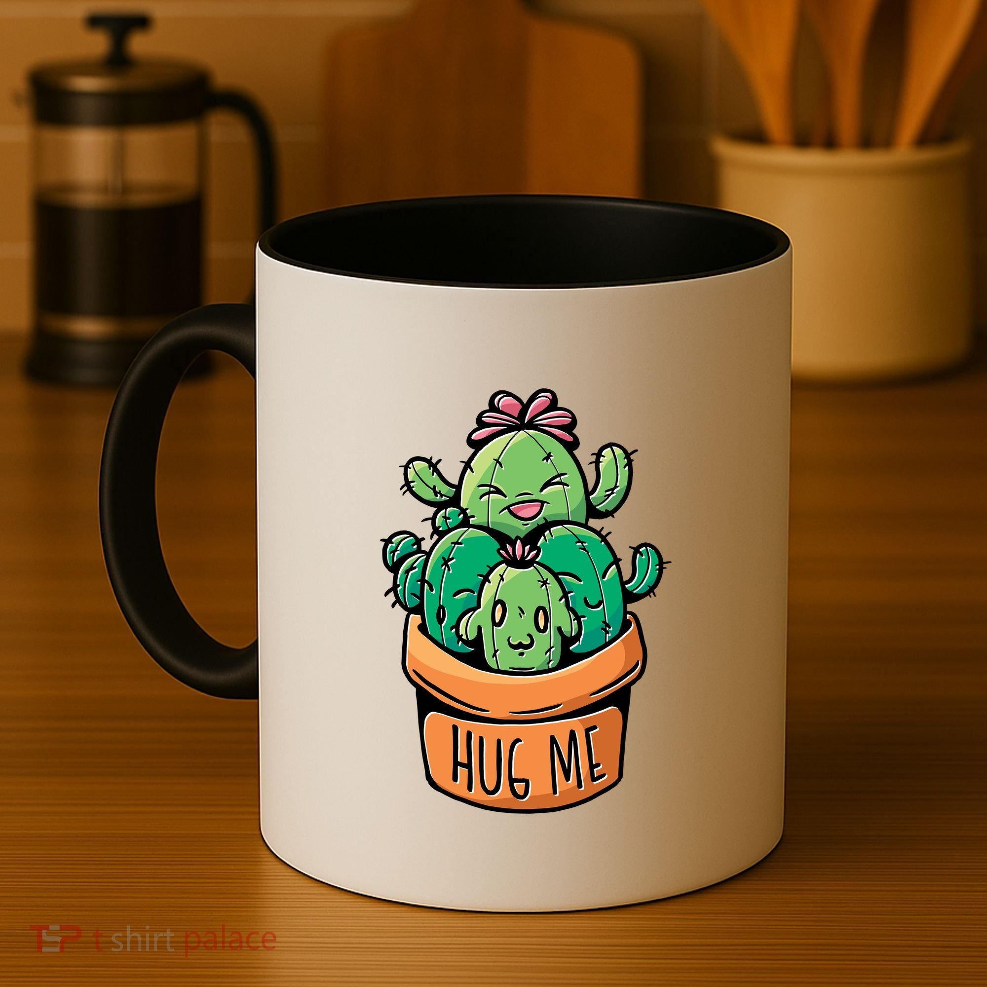 Hug Me Cactus Coffee Mug