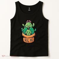 Hug Me Cactus Tank Top thumb 2