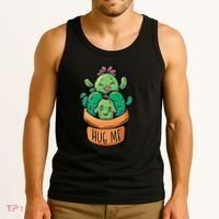 Hug Me Cactus Tank Top thumb 3