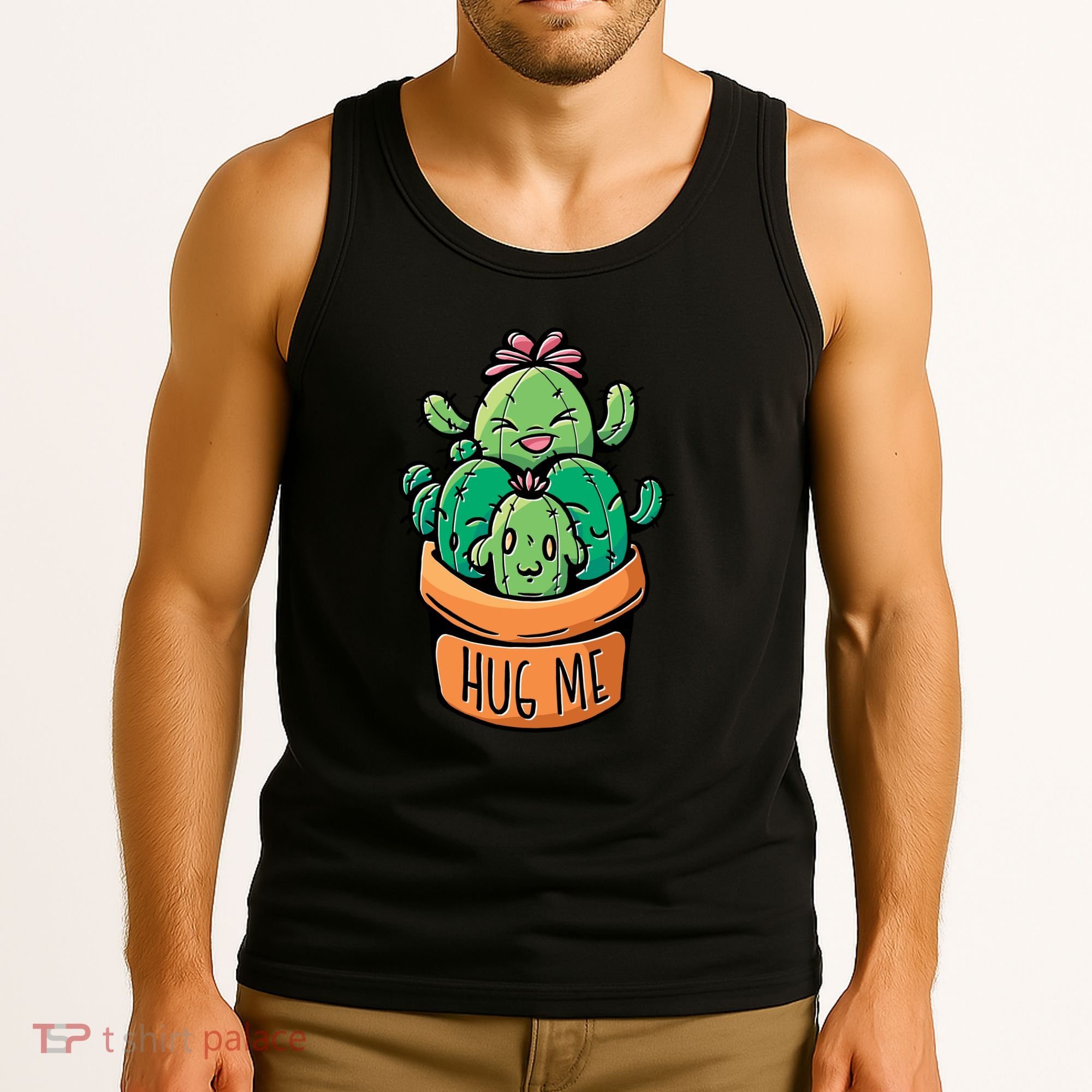 Hug Me Cactus Tank Top