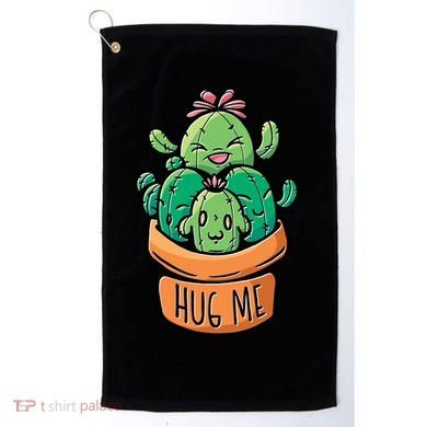 Hug Me Cactus Golf Towel
