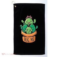 Hug Me Cactus Golf Towel thumb 0