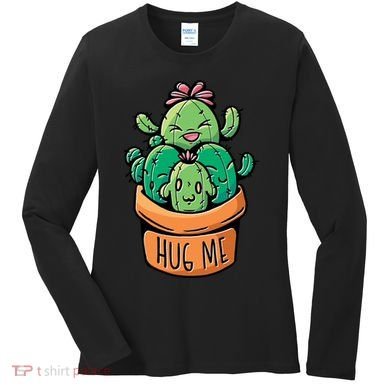 Hug Me Cactus Women's Long Sleeve Shirt