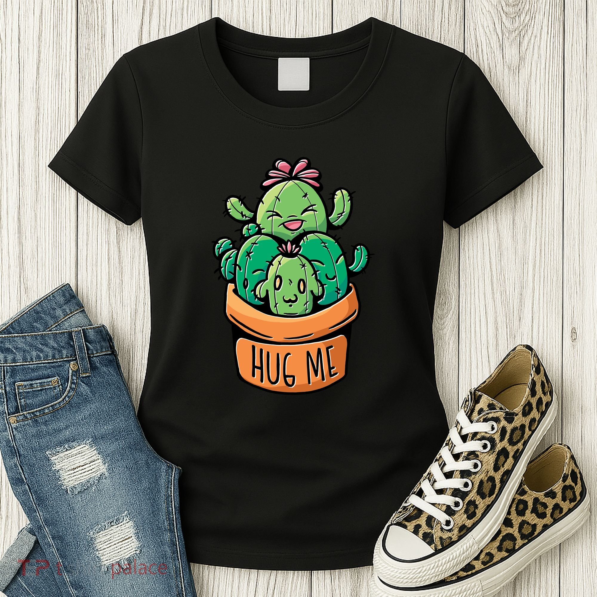 Hug Me Cactus Women's T-Shirt