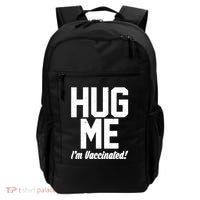 Hug Me I'm Vaccinated!  Backpack thumb 0