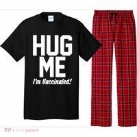 Hug Me I'm Vaccinated!  Pajama Set thumb 0