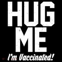 Hug Me I'm Vaccinated!  Kids Hoodie thumb 5
