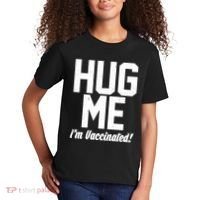 Hug Me I'm Vaccinated!  Kids T-Shirt thumb 2