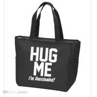 Hug Me I'm Vaccinated!  Tote Bag thumb 3