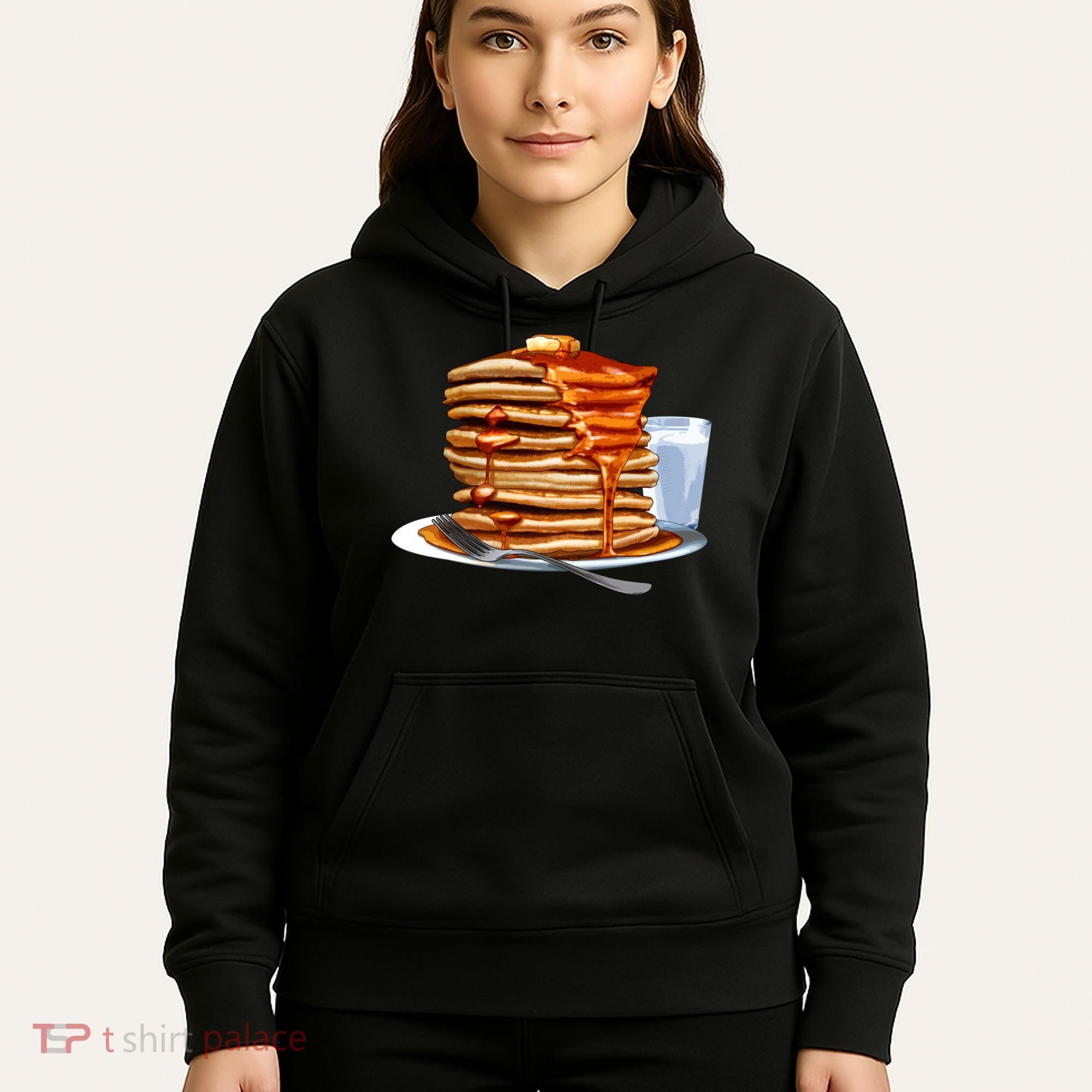Huge Pancake Stack Hoodie
