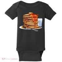 Huge Pancake Stack Baby Bodysuit thumb 0