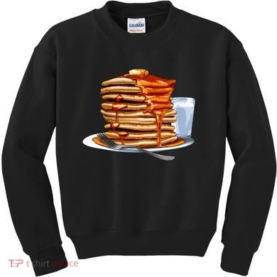 Huge Pancake Stack Kids Sweatshirt