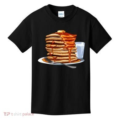 Huge Pancake Stack Kids T-Shirt