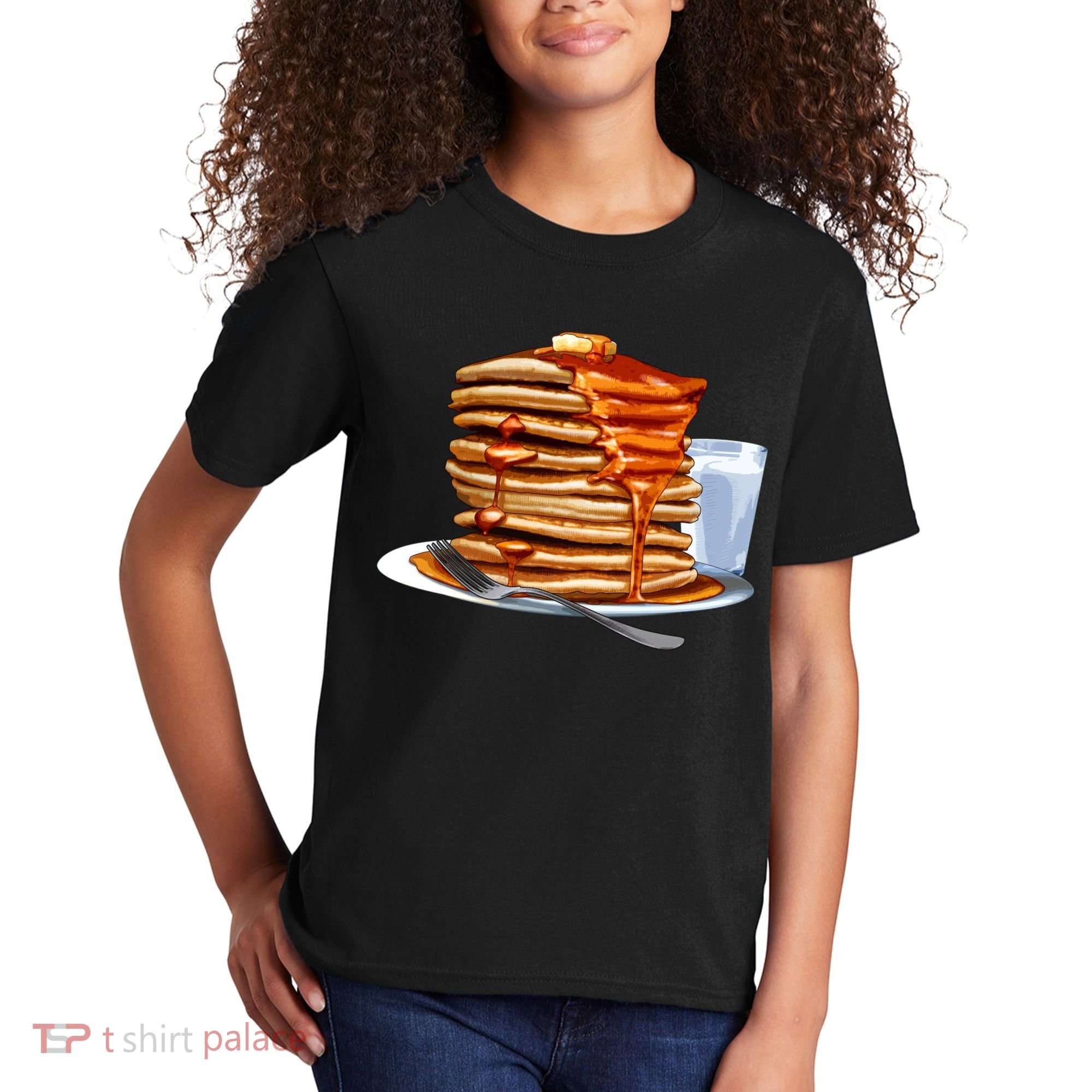 Huge Pancake Stack Kids T-Shirt