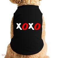 Hugs and Kisses XOXO Valentine's Day Doggie Tank thumb 0