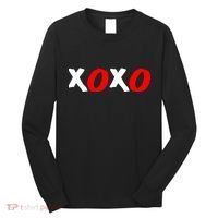 Hugs and Kisses XOXO Valentine's Day Long Sleeve Shirt thumb 0