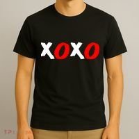 Hugs and Kisses XOXO Valentine's Day T-Shirt thumb 3